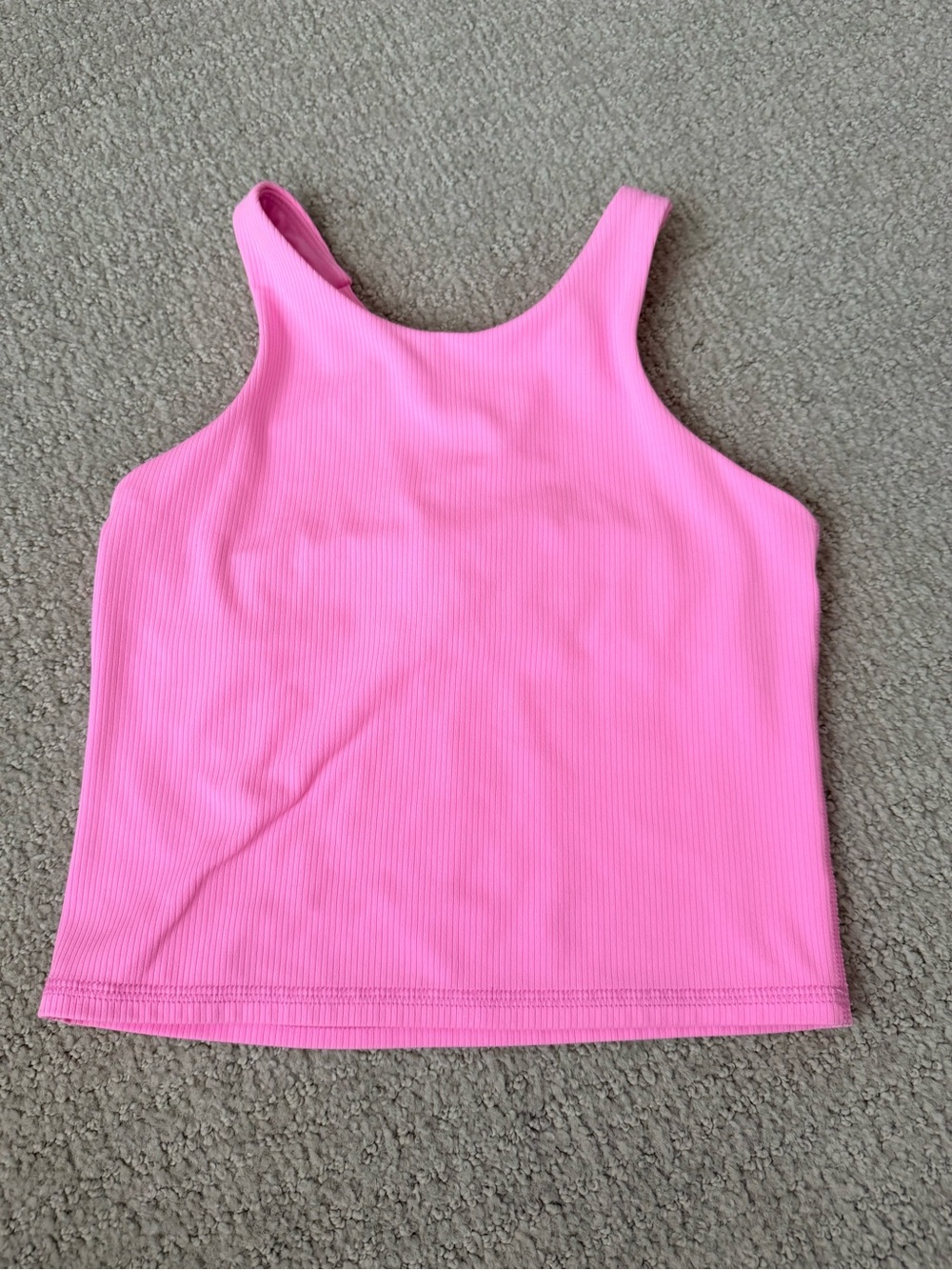all in motion Pink Ribbed Tank Top